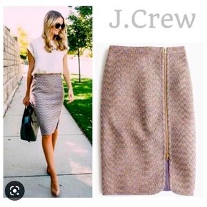 J. Crew Tweed Pencil Skirt BNWT Size 4
